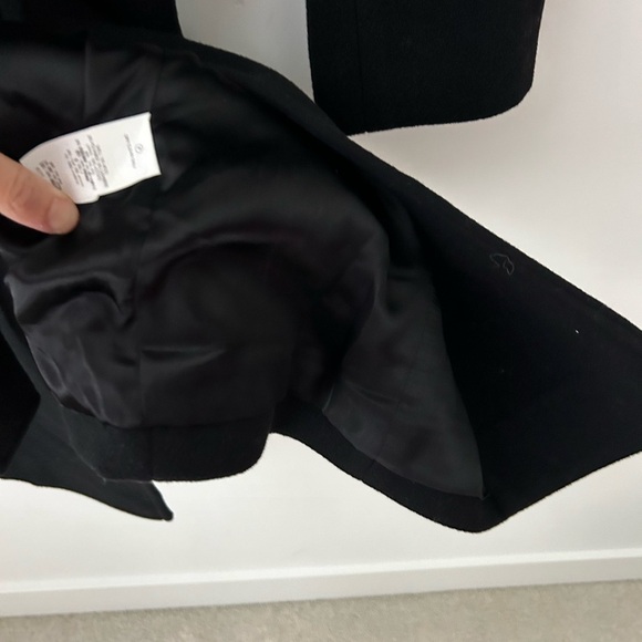 UWN wool cashmere belted long coat - Picture 6 of 12